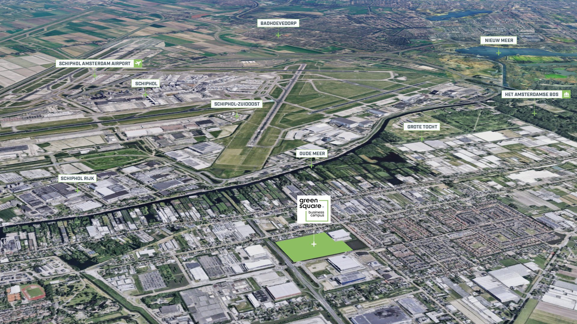 GSBC aerial Schiphol